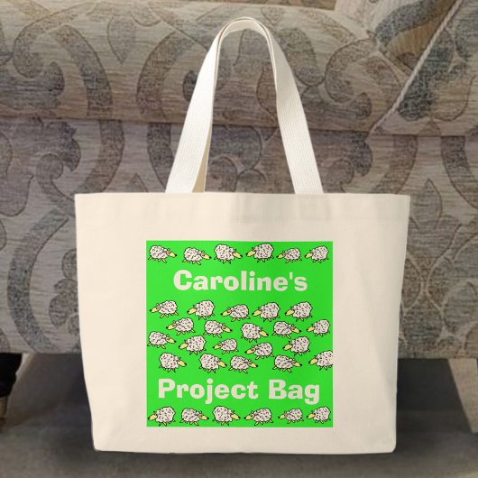 Sac de projet de fabrication de dessin animé de mo