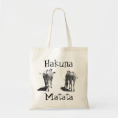 Sac de queue de zèbre de Hakuna Matata (Devant)
