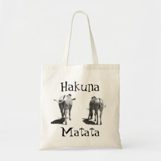 Sac de queue de zèbre de Hakuna Matata