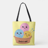 Sac de rangement de tricot Porte-laine de fils (Dos)