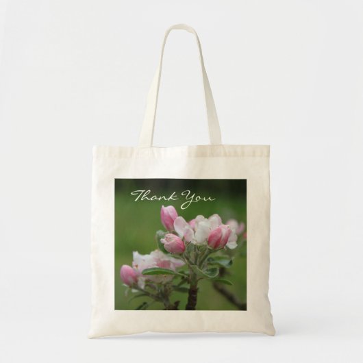 Sac de remerciement de fleur de pommier (Devant)