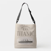 Sac de séquestre Titanic de Sepia Crossbody (Dos)