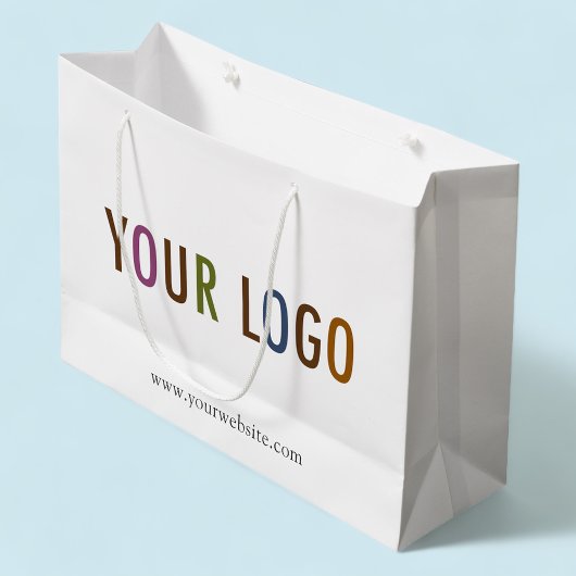 Sac de shopping personnalisé avec logo de l'entrep