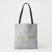 sac de shopping vert Tote (Devant)