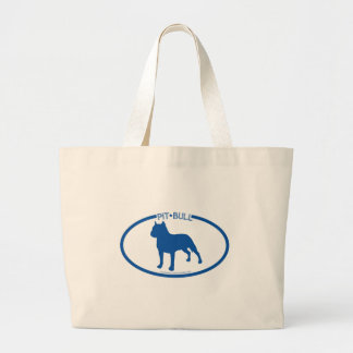 Sac de silhouette de pitbull