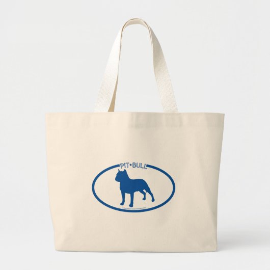 Sac de silhouette de pitbull (Devant)