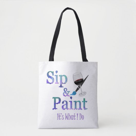 Sac de Sip et de peinture (Devant)