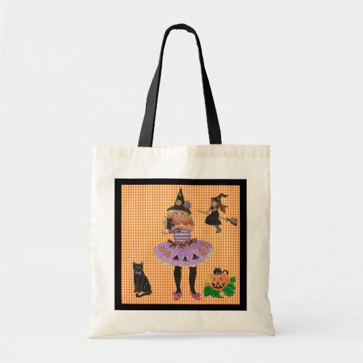 Sac de sorcières à coller ou à traiter (Devant)