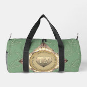 Sac De Sport 12e/30e anniversaire de Mariage Pearl & Green (Verso)