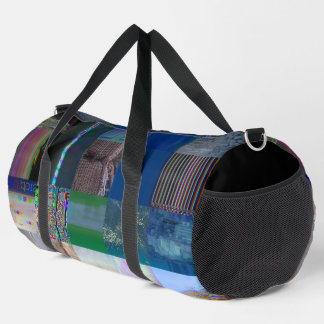 Sac De Sport 1C9984DA Glitch Art Distorsion Numérique Vaporwave
