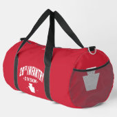 Sac De Sport 28th Infantry Division Tribute Personalized Red (Coin droit)