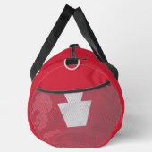 Sac De Sport 28th Infantry Division Tribute Personalized Red (Droite)