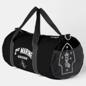 Sac De Sport 2e division maritime Silent Second personnalisable (Coin droit)