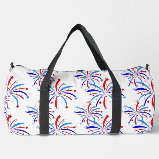 Sac De Sport 4 juillet indépendance feux d'artifice stars (Recto)