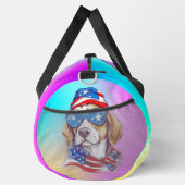 Sac De Sport 4 juillet Sublimation de chien-66361 (Droite)