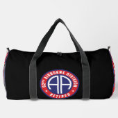 Sac De Sport 82e division aéroportée "Retraité" Custom Black (Verso)