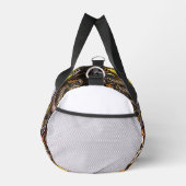 Sac De Sport 90s Kids Grunge Seamless Pattern: Pizza, Skeletons (Droite)