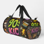 Sac De Sport 90s Kids Retro Pizza Fun Pattern (Coin droit)