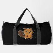 Sac De Sport A Clean Beaver Always Gets More Wood (Verso)