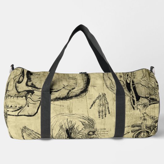 Sac de sport à crânes d'anatomie médicale (Recto)