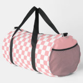 Sac De Sport À damiers rose (Coin droit)
