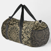Sac de sport à mandala doré (Coin droit)