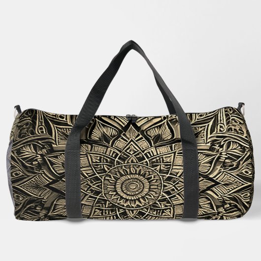 Sac de sport à mandala doré (Verso)