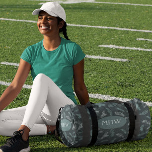 Sac de sport à motif d'aiguilles de pin à monogram