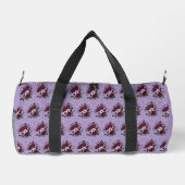 Sac de Sport à Motifs Bouquet de Violettes  (Verso)