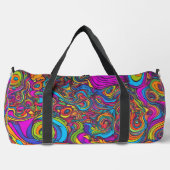 Sac de sport à tourbillons psychédéliques (Recto)
