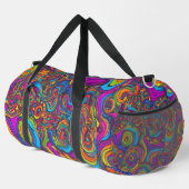 Sac de sport à tourbillons psychédéliques (Coin droit)