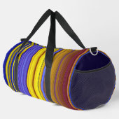 Sac De Sport Abstract Stripes Design 1 (Coin droit)