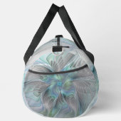 Sac De Sport Abstrait Bleu Vert Papillon Imaginaire Fractal Art (Droite)