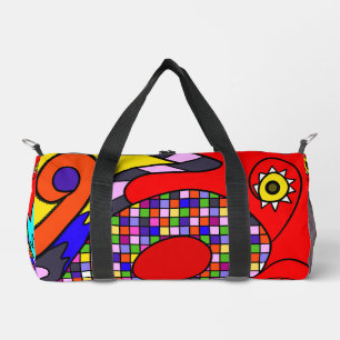 Sac De Sport Abstrait coloré