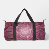 Sac De Sport Abstrait Floral Fractal Art Berry couleurs (Recto)