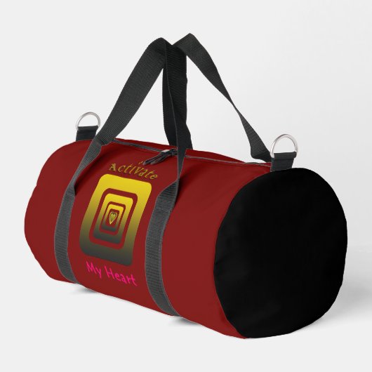 Sac De Sport Activate My Heart (Coin gauche)