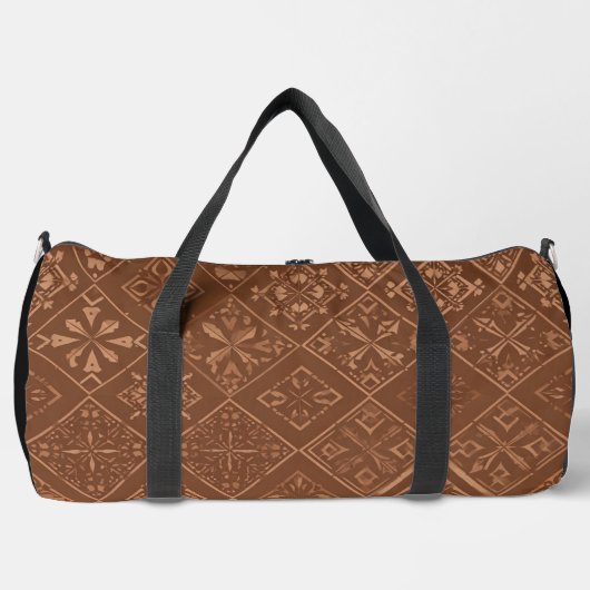Sac De Sport Adobo marron GRAND (Recto)
