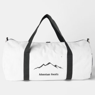 Sac De Sport "Adventure Await Duffel Bag - Comp Voyage élégant