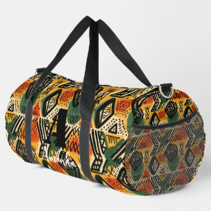 Sac De Sport Afrique Amhara Éthiopie Motif ethnique géométrique