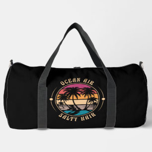 Sac De Sport Air Océan Cheveux Salés Coucher de Soleil