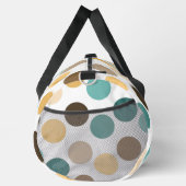 Sac De Sport Ajouter Initiales, Cercles rétroactifs Crème Brown (Droite)