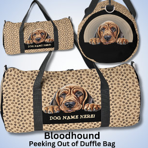 Sac De Sport Ajouter Nom du chien Votre nom, Bloodhound