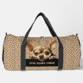 Sac De Sport Ajouter Nom du chien Votre nom, Chihuahua (Recto)