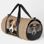 Sac De Sport Ajouter Nom Du Chien, Votre Nom, Jack Russell Terr (Coin droit)