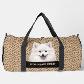 Sac De Sport Ajouter Nom du chien, Votre nom, Spitz japonais (Recto)