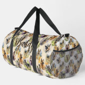 Sac De Sport Ajouter un nom, berger allemand (Coin droit)