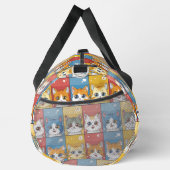 Sac De Sport Ajouter un nom, Cute Kawaii Cats (Droite)