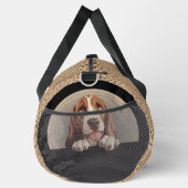 Sac De Sport Ajouter Un Nom De Chien Votre Nom, Basset Hound (Droite)