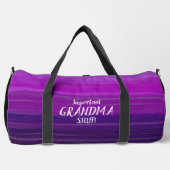 Sac De Sport Ajouter un nom, modifier le texte, rose violet mau (Recto)