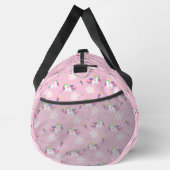 Sac De Sport Ajouter un nom, Soft Pretty Pink Unicorn (Droite)